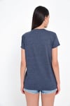 HN1706Bisiklet Yakalı Basic T-shirt