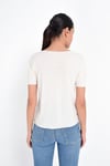 HN1713V Yakalı Basic T-shirt