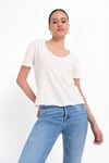 HN1713V Yakalı Basic T-shirt