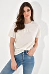 HN2523Soul Nakışlı Basic T-Shirt