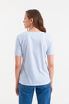 HN2700Açılı Desenli T-shirt