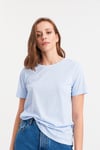 HN2700Açılı Desenli T-shirt
