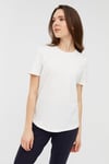 HN2938Kısa Kollu Bisiklet Yakalı T-Shirt