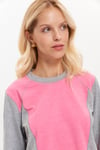 HN3077İki Renkli Sweatshirt