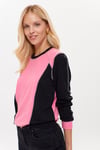 HN3077İki Renkli Sweatshirt