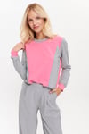 HN3077İki Renkli Sweatshirt
