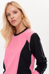 HN3077İki Renkli Sweatshirt