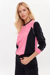 HN3077İki Renkli Sweatshirt