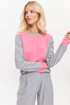 HN3077İki Renkli Sweatshirt