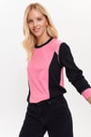 HN3077İki Renkli Sweatshirt