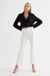 HN3454Beli Lastikli 3 İplik Örme Pantolon