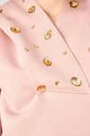 HN3966Taş Detaylı Kapüşonlu Sweatshirt