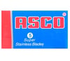 ASCO SUPER STAINLESS ÇİFT KENAR TIRAŞ JİLETİ 5Lİ