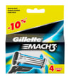 GILLETTE MACH3 TIRAŞ ALETİ KARTUŞU 4LÜ 