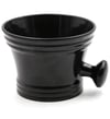 MEN'S GROOMING BARBER PRO MUG PLASTİK TIRAŞ SABUNU KÖPÜRTME KASESİ / SİYAH