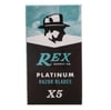 REX SUPPLY CO. PLATINUM TEFLON KAPLI ÇİFT KENAR KLASİK TIRAŞ JİLETİ