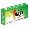 TREET 7 DAYS PLATINUM ÇİFT KENAR TIRAŞ JİLETİ 5Lİ