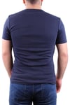 4604 LACİVERT BİSİKLET YAKA  ERKEK TSHIRT