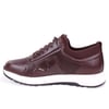Dagoster DMA08-1061 Kahve Ortopedik Günlük Slip On  Erkek Deri Ayakkabı