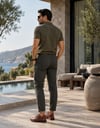 Dagoster DMA08-1071 Taba Ortopedik Günlük Erkek Deri Ayakkabı