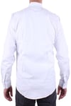 Dagoster DMG23-118783 Beyaz Poplin Günlük Normal Kalıp Uzun Kol Erkek Gömlek