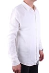 Dagoster DMG23-128281 Ekru Günlük Normal Kalıp Uzun Kol Erkek Gömlek