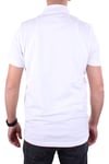 Dagoster DMG23-231319 Beyaz Günlük Yarım Patlı Pike Polo Yaka Erkek Tişört