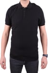 Dagoster DMG23-511231 Siyah Günlük Polo Yaka Erkek Tişört