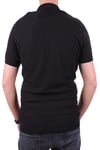 Dagoster DMG23-511231 Siyah Günlük Polo Yaka Erkek Tişört