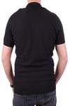 Dagoster DMG23-511231 Siyah Günlük Polo Yaka Erkek Tişört