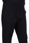 Dagoster DMG23-611275 Siyah Normal Bel Double Paça Flota Cepli Erkek  Pantolon