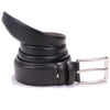 Dagoster DMK26-302 Siyah 3,5 cm Suni Deri Erkek Kemer
