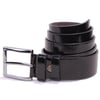 Dagoster DMK26-355 Siyah Rugan 4 cm Suni Deri Erkek Kemer