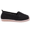 Dagoster DZA07-115526703 Siyah Triko Günlük Espadril Kadın Ayakkabı