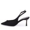 Dagoster DZA07-12042727 Siyah 8 cm İnce Topuklu Abiye Kadın Ayakkabı
