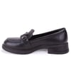Dagoster DZA07-1270309 Siyah Günlük Loafer  Kadın Ayakkabı