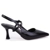 Dagoster DZA07-1296047 Siyah 8 cm İnce Topuklu Klasik Kadın Ayakkabı