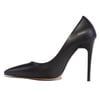 Dagoster DZA07-388460 Siyah 10,5 cm İnce Topuklu Stiletto Kadın Ayakkabı