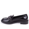 Dagoster DZA07-863701 Siyah Rugan Günlük Loafer  Kadın Ayakkabı