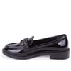 Dagoster DZA07-863701 Siyah Rugan Günlük Loafer  Kadın Ayakkabı