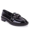 Dagoster DZA07-863701 Siyah Rugan Günlük Loafer  Kadın Ayakkabı