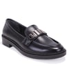 Dagoster DZA07-863702 Siyah Günlük Loafer  Kadın Ayakkabı