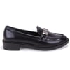 Dagoster DZA07-863702 Siyah Günlük Loafer  Kadın Ayakkabı