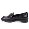Dagoster DZA07-863705 Siyah Günlük Loafer  Kadın Ayakkabı