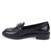 Dagoster DZA07-863705 Siyah Günlük Loafer  Kadın Ayakkabı
