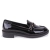 Dagoster DZA07-863705 Siyah Rugan Günlük Loafer  Kadın Ayakkabı