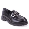 Dagoster DZA07-90814 Siyah Rugan Günlük Loafer  Kadın Ayakkabı