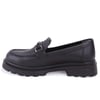 Dagoster DZA07-90834 Siyah Günlük Loafer  Kadın Ayakkabı