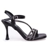 Dagoster DZA07-92826245 Siyah 9,5 cm İnce Topuklu Abiye Kadın Ayakkabı