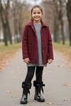 Igor W10239 Campera Charol Soft Siyah Ortopedik Kız Çocuk Yağmur Çizme